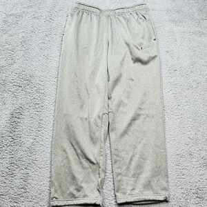 Nike Therma-Fit Sweatpants Womens Large Fleece Lined Gray Athleisure Loungewear‎
